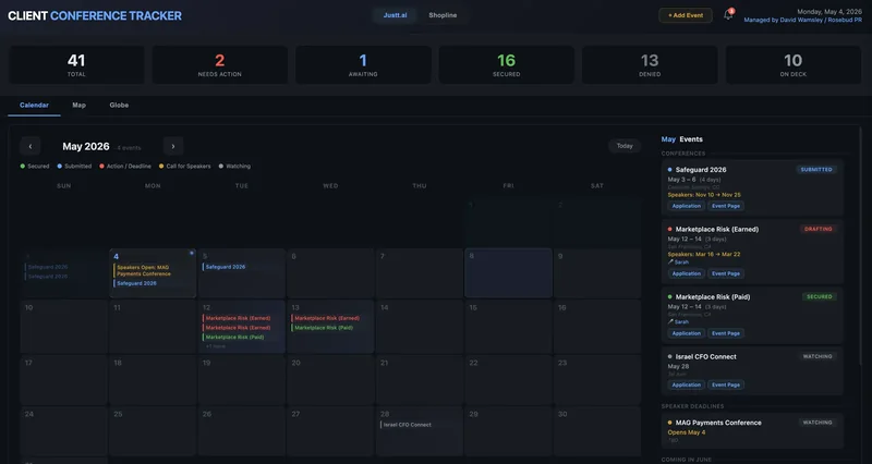 Event Radar